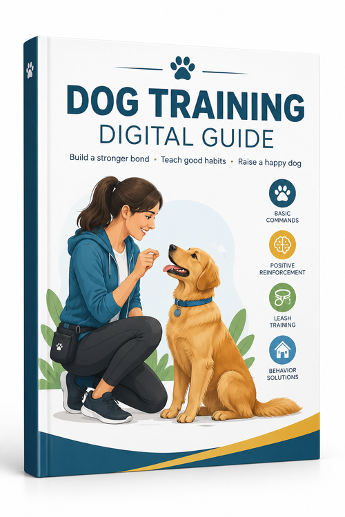 The Complete Dog Training Guide digital product cover